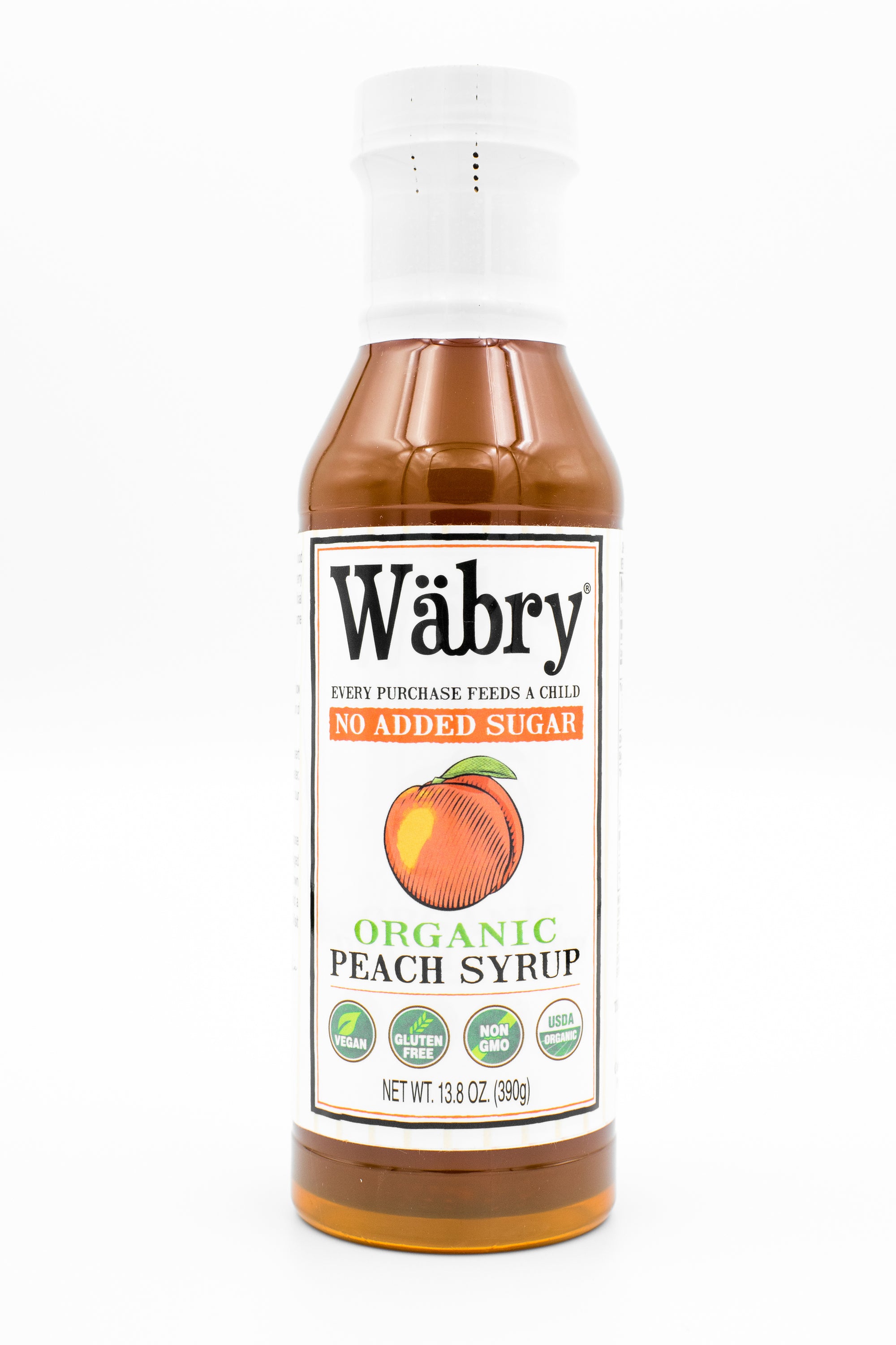 Peach Syrup (No Sugar Added )