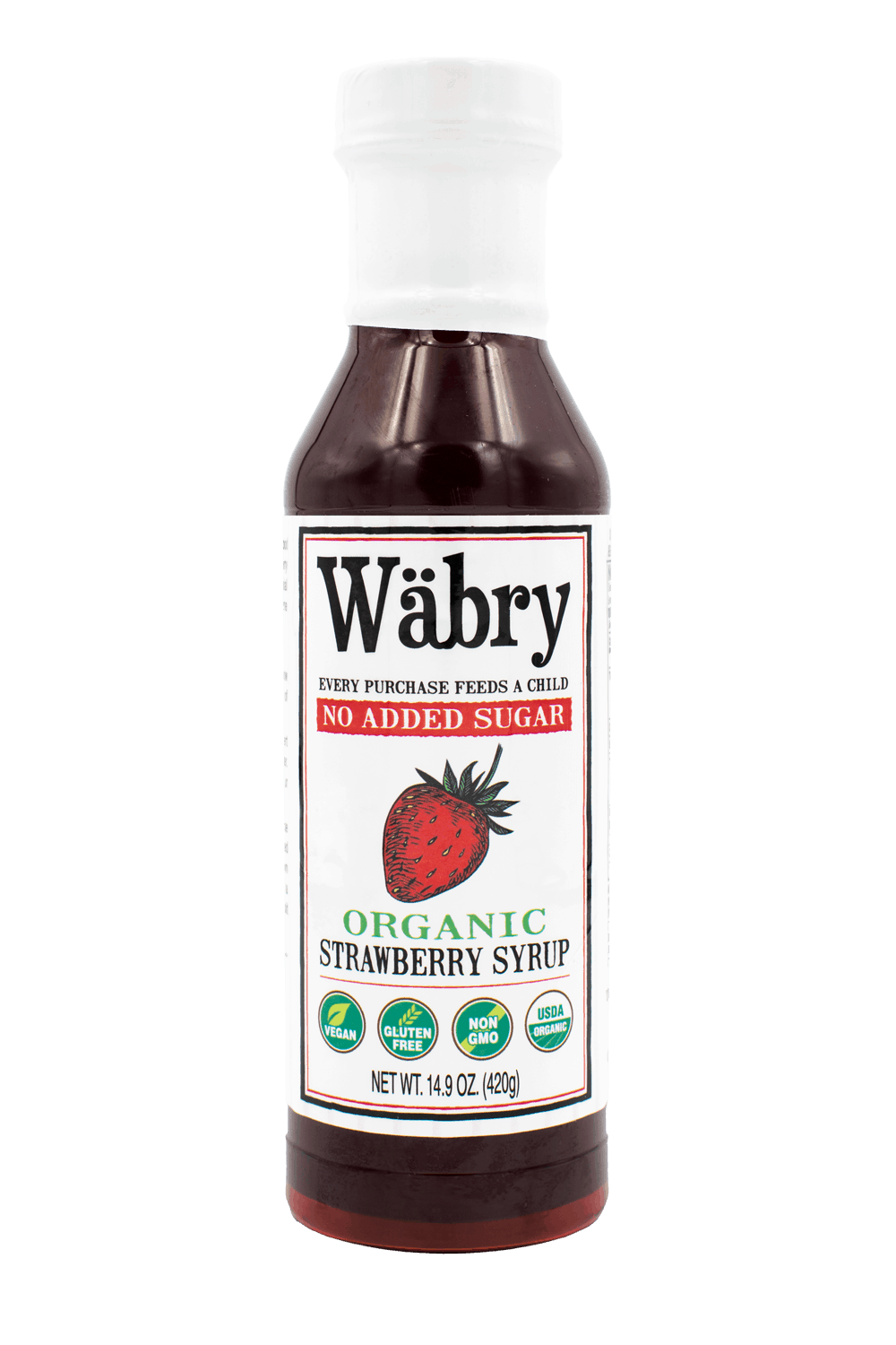 Strawberry Syrup (No Sugar Added)